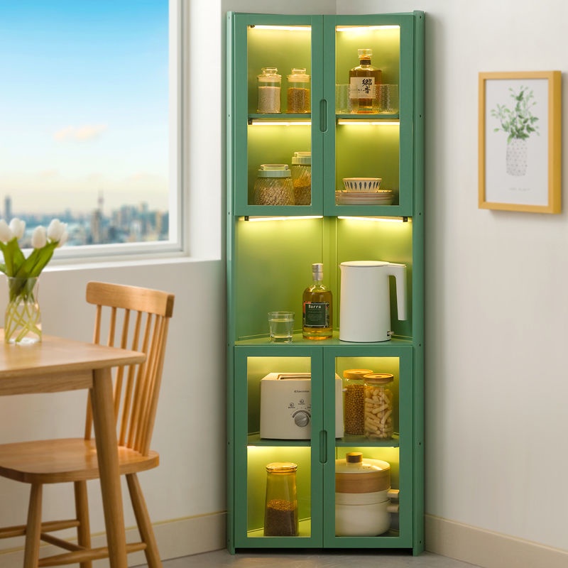 Corner storage rack wine modern triangle corner