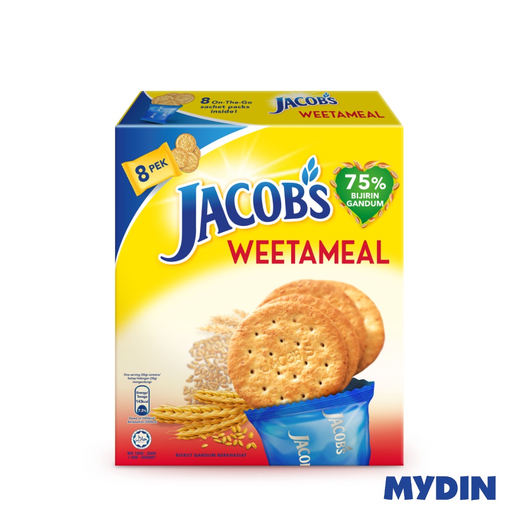 Jacob's Weetameal Wheat Cracker (144g) Shopee Malaysia