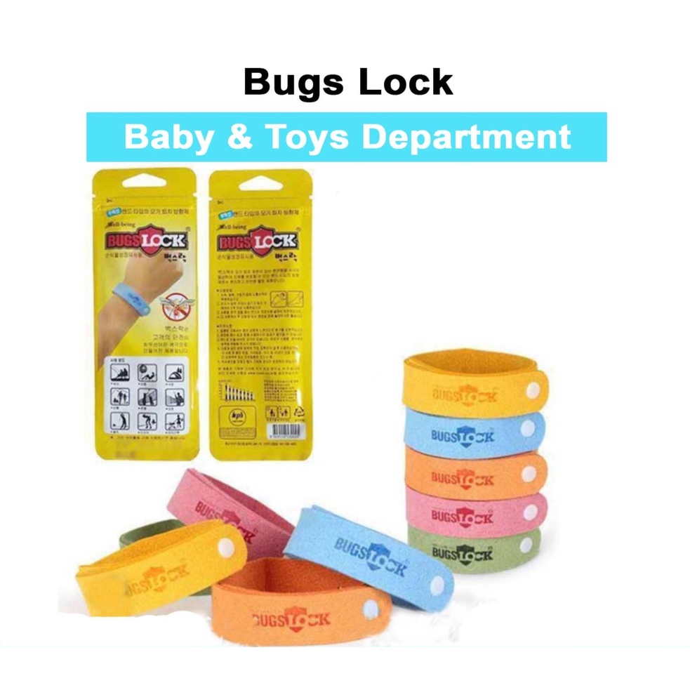 Bugs Lock mosquito repellent wristband antimosquito bracelet adult