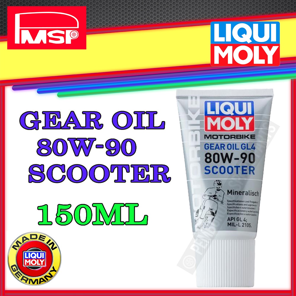 LIQUI MOLY GEAR OIL 80W90 SCOOTER 150ML Shopee Malaysia