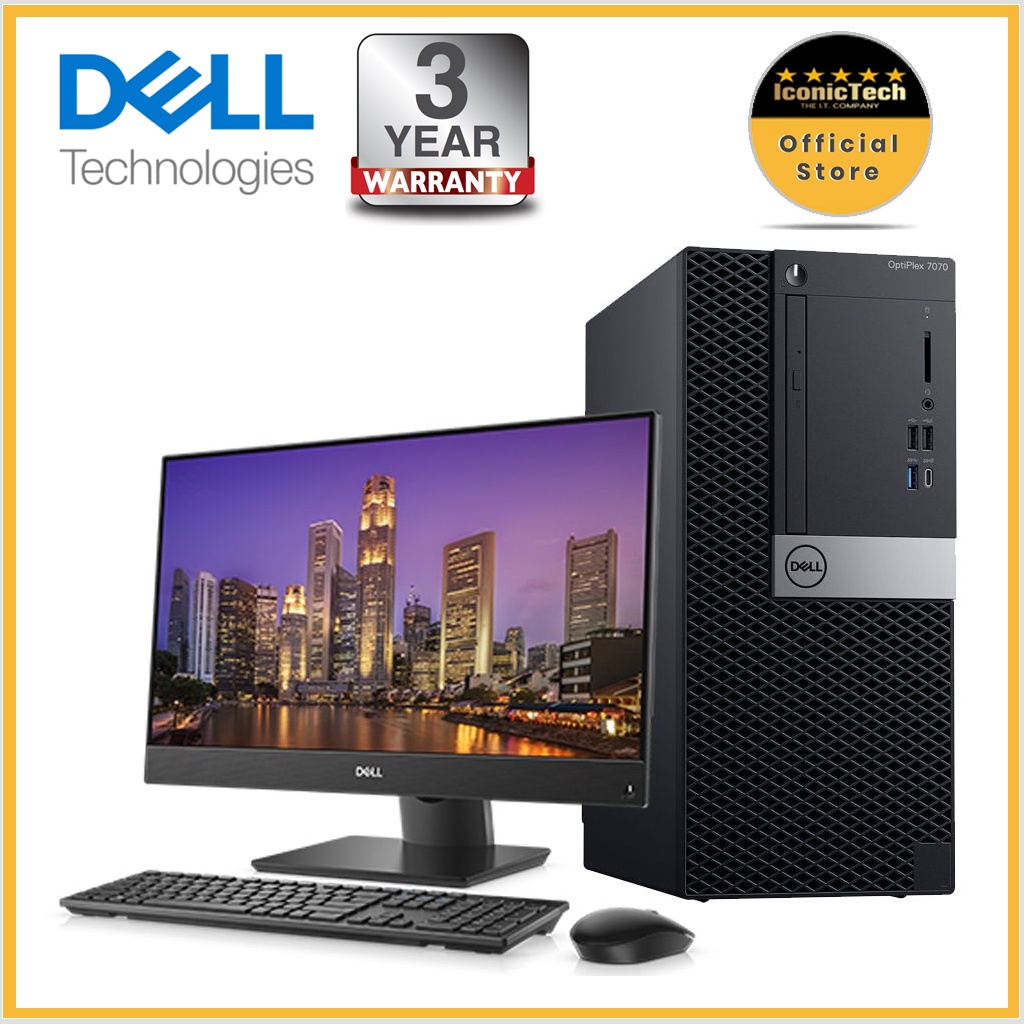 Dell OptiPlex 7070 Tower Desktop Computer (Intel Core i59400 8GB Ram 1TB HDD WIN10 PRO