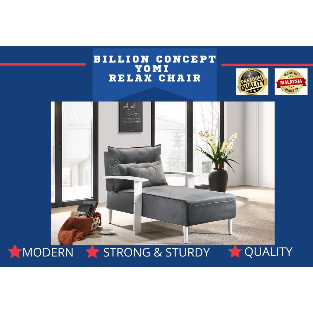  READY STOCK BILLION CONCEPT YOMI RELAX CHAIRMADE IN MALAYSIA