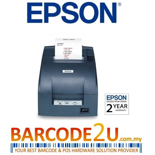 Epson TMU220D Receipt Printer Shopee Malaysia