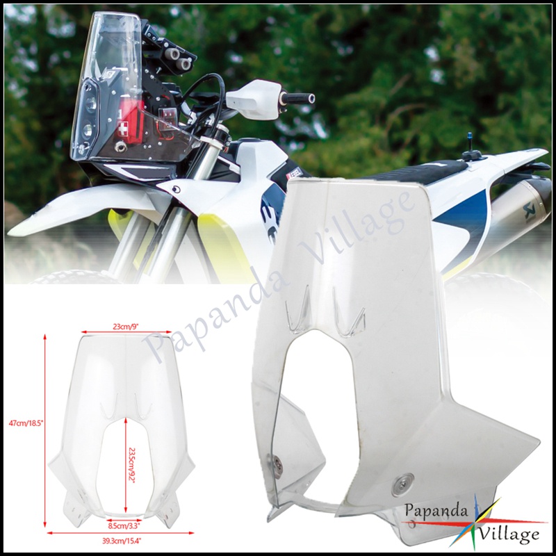 Motocross Windshield For 450 RALLY REPLICA ENDURO 690 790 890 BAJA EXC