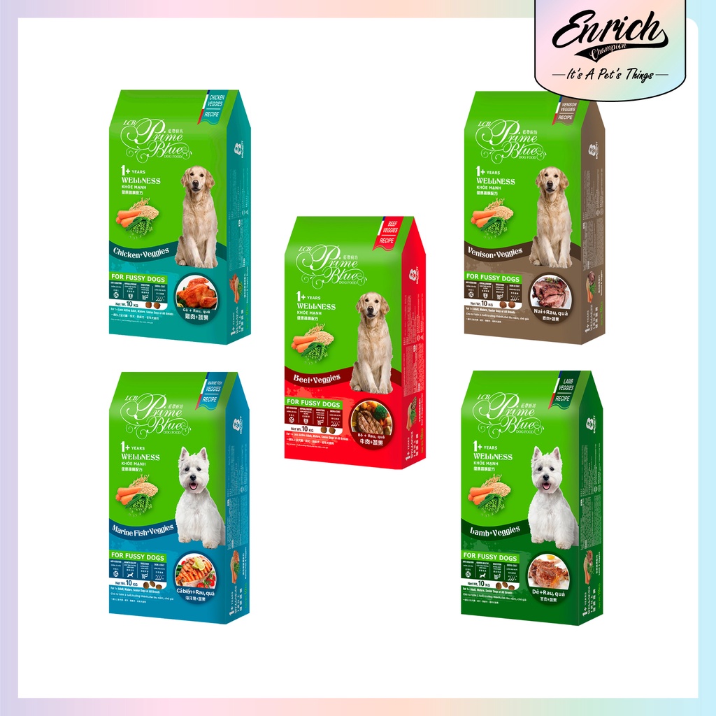 LCB Prime Blue Dog Food 10kg Shopee Malaysia