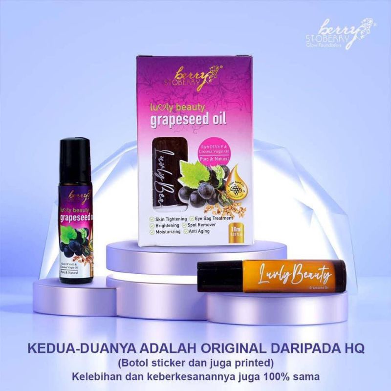 💯 GRAPESEED OIL ORIGINAL HQ + FREEGIFT 🎁🔥 Shopee Malaysia