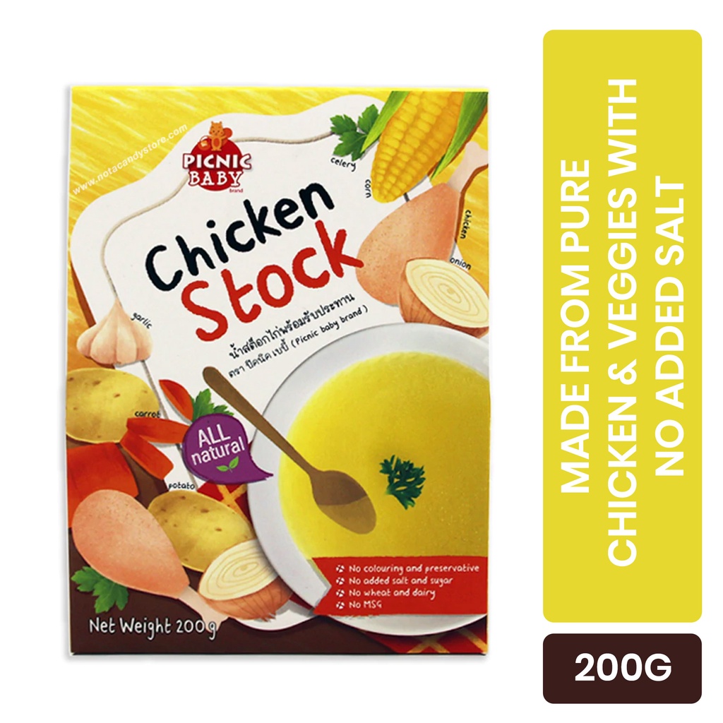 Picnic Baby Halal Chicken Stock (200g) Shopee Malaysia