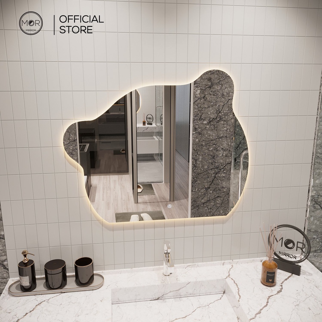 Mor MIRROR Luxury Bathroom Decor Bear Wall MIRROR Many Sizes Full