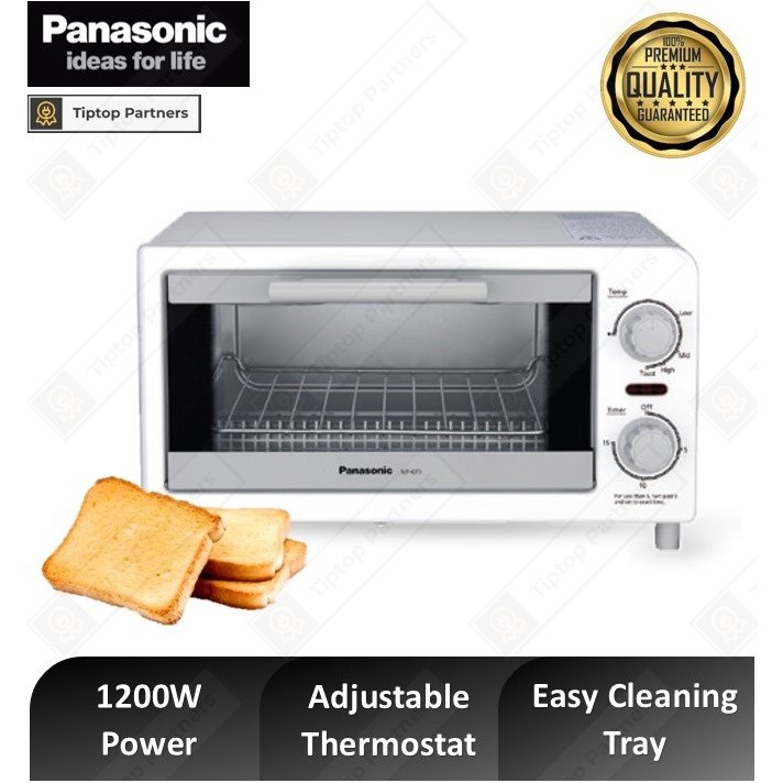 Panasonic Oven Toaster NTGT1WSK (White) / NTH900KSK (Black) Shopee Malaysia