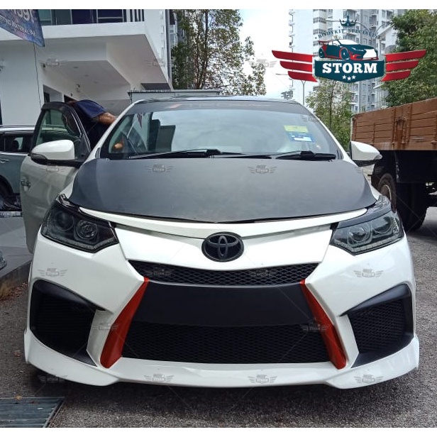 Toyota VIos 20142018 (FIGHTER X CONCEPT) Front bumper & Rear bumper