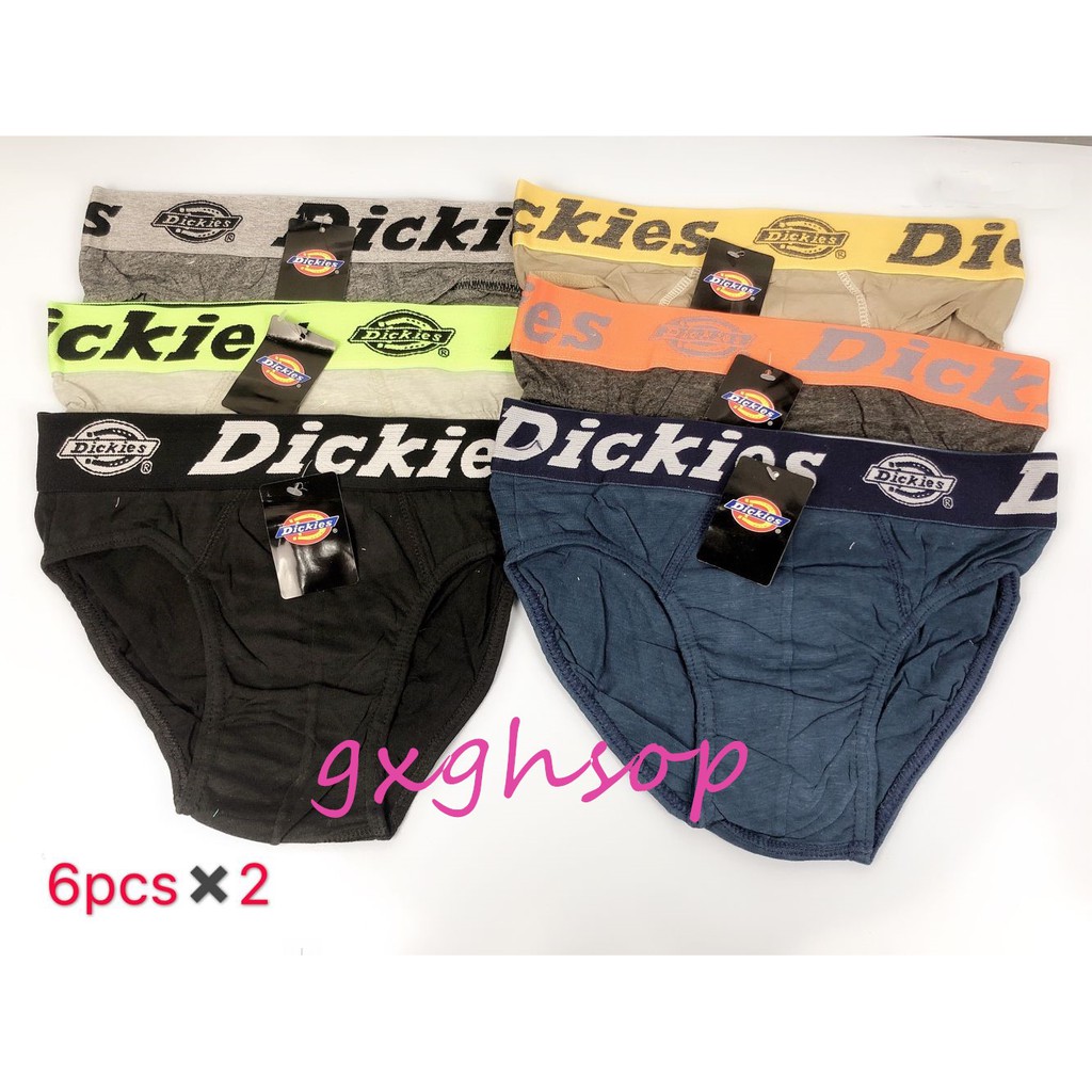 【gxg】DICKIES Men′s Underwear Brief (12pcs) Shopee Malaysia