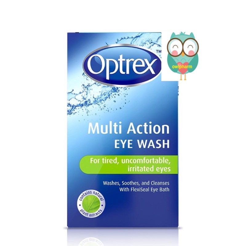 Optrex Multi Action Eye Wash Lotion 110ml Shopee Malaysia