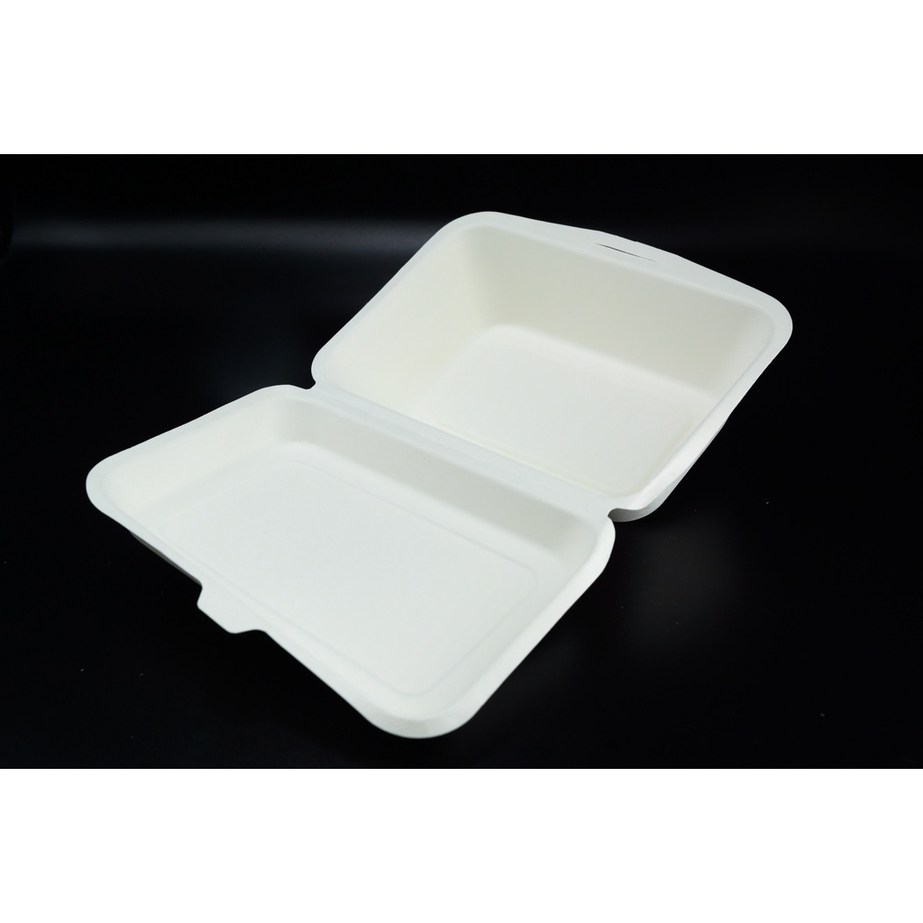 [CLEARANCE] 20pcs Lunch Box Kertas 8"x8" Pakai Buang/Disposable Lunch