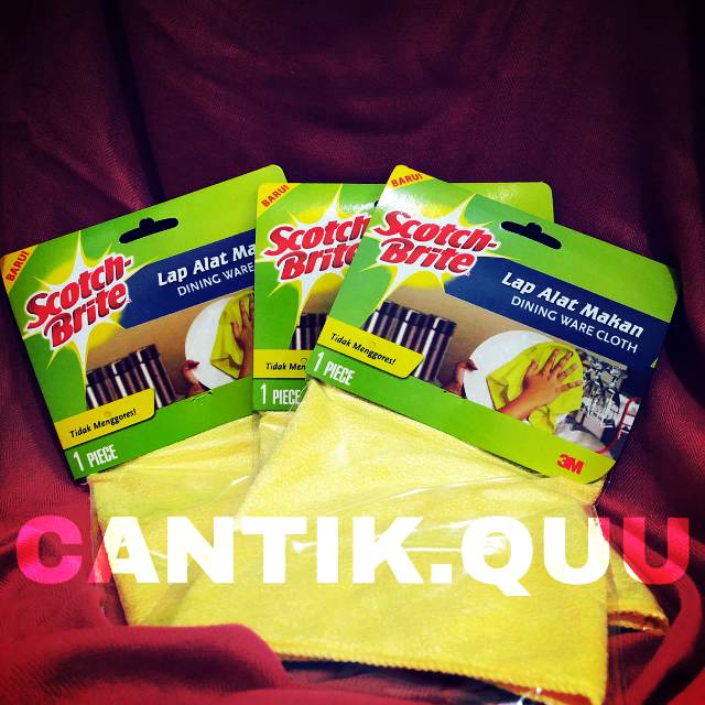 Scotch Brite 3M Microfiber Cutlery Wipe (ID87 Price Per Pcs