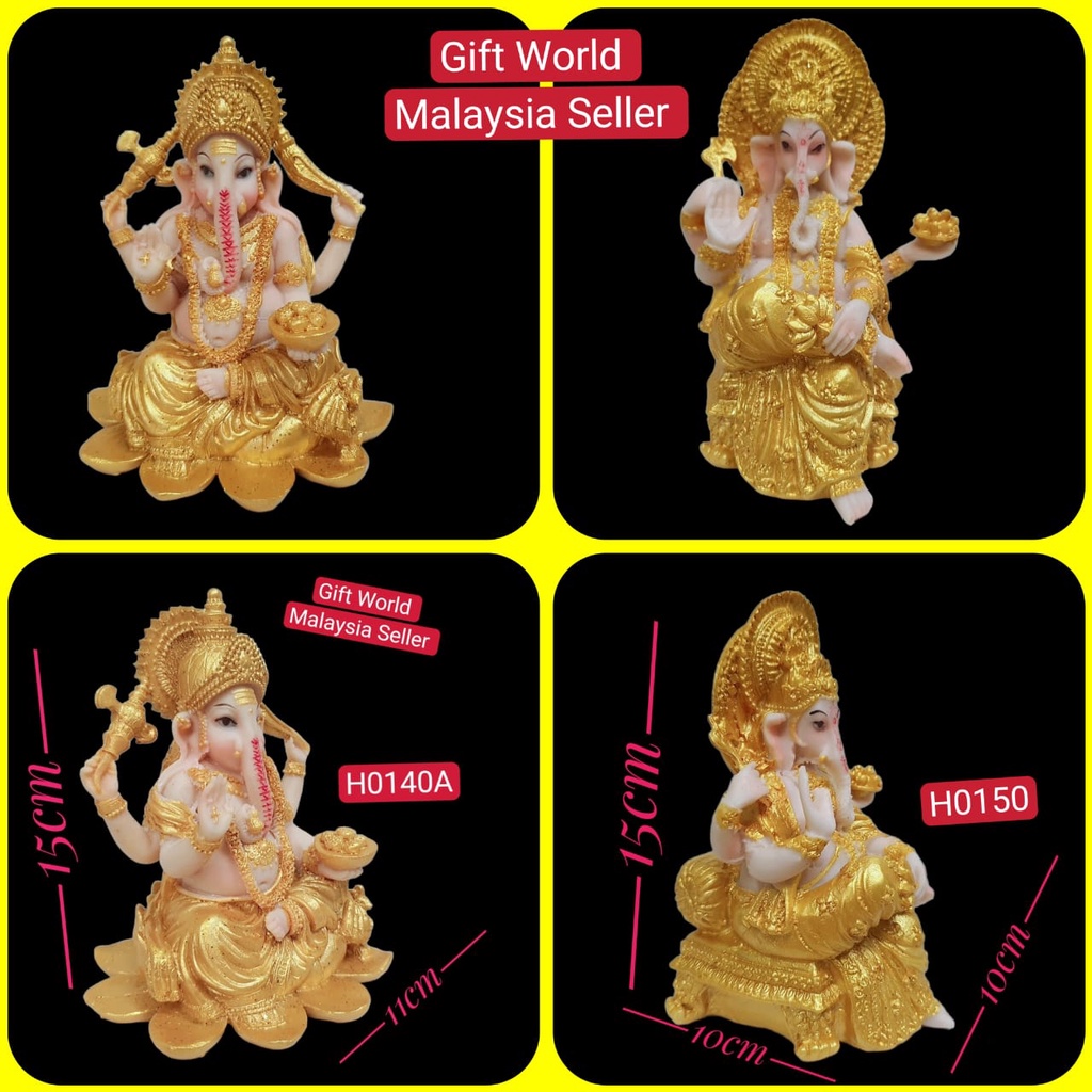 GANESHA / Ganapathy / Vinayagar Statues PRAYER & CAR ORNAMENT