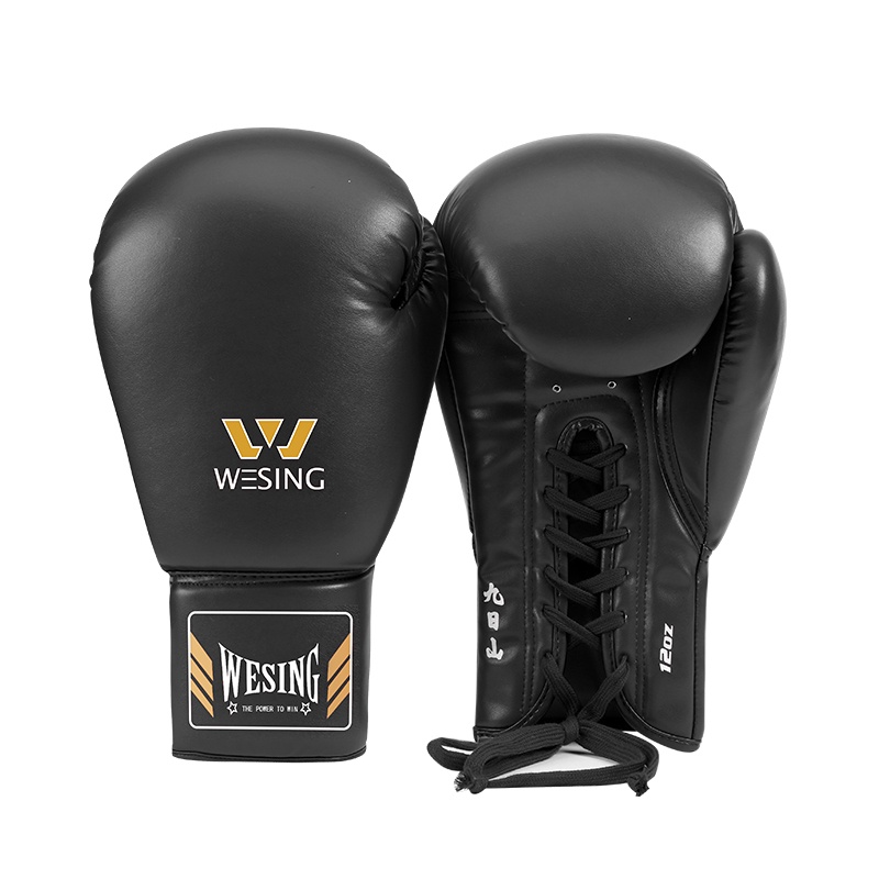 Wesing 8/10/12OZ Pro MMA Muay Thai Boxing Gloves Kickboxing Sparring