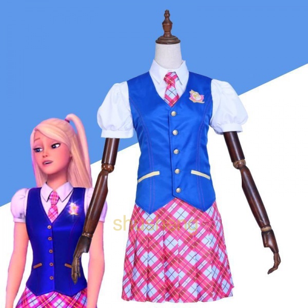 Barbie princess charm school cosplay costumes outfit Barbie cosplay