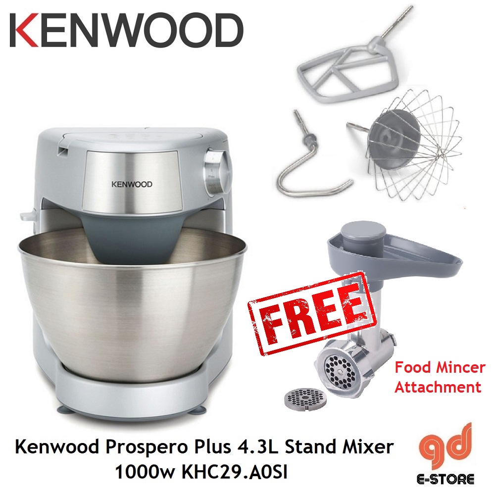 Kenwood Prospero Stand Mixer KHC29 / KHC29AOSI 4.3L Silver Shopee