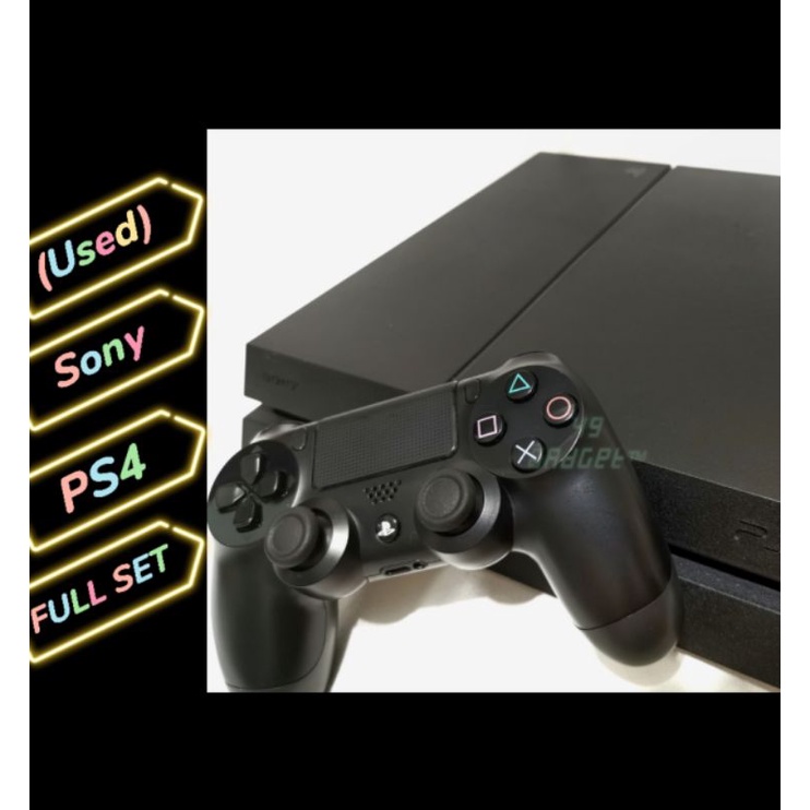 Sony PlayStation 4 Full Set (PS4) Shopee Malaysia