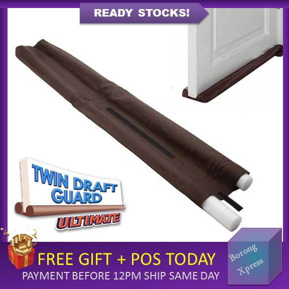 ORIGINAL Twin Draft Door Guard Blocking Dust & Door Clean Strip