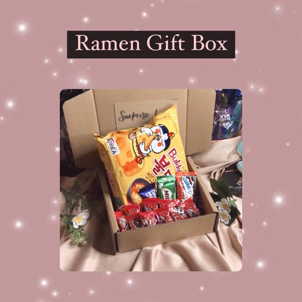Samyang Ramen Gift Box [Surprise Gift Box Murah/Gift Box Budget] By F&F