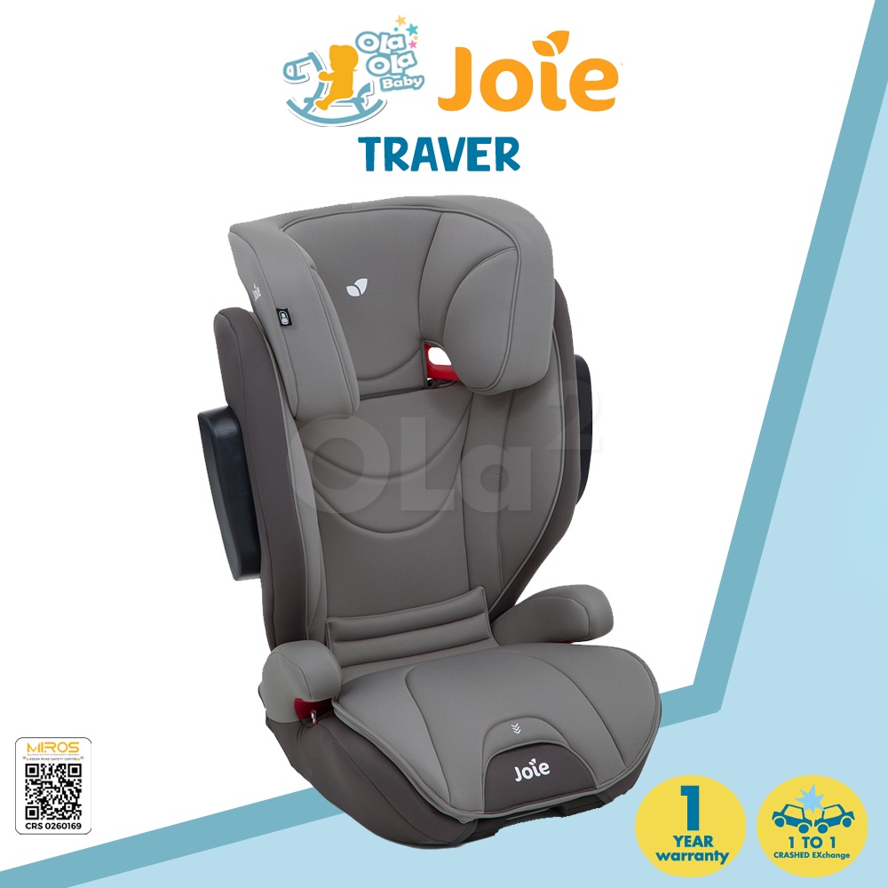 Joie Traver Booster Car Seat (1 to 1 crash exchange) Shopee Malaysia