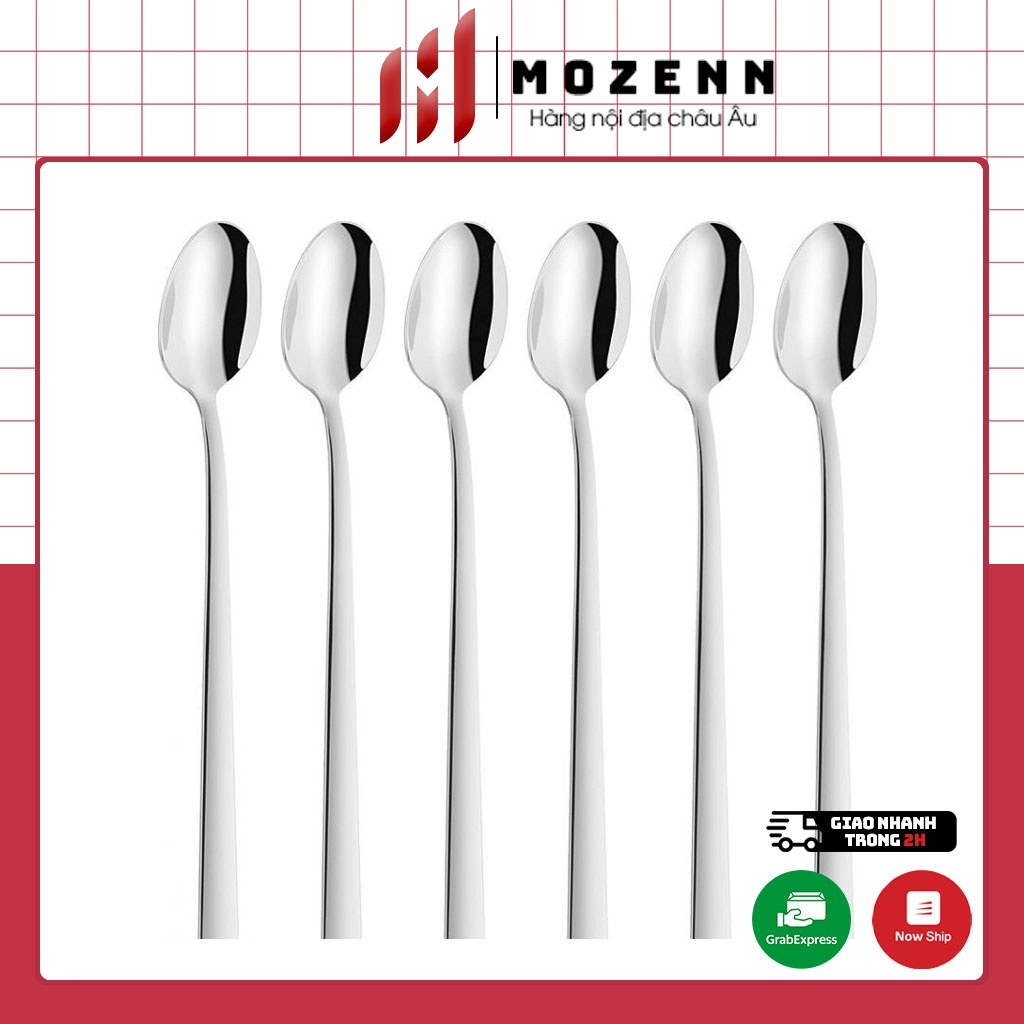 Set of 6 Zwilling long spoons 21cm long ldrink Spoon Dinner Longdrink