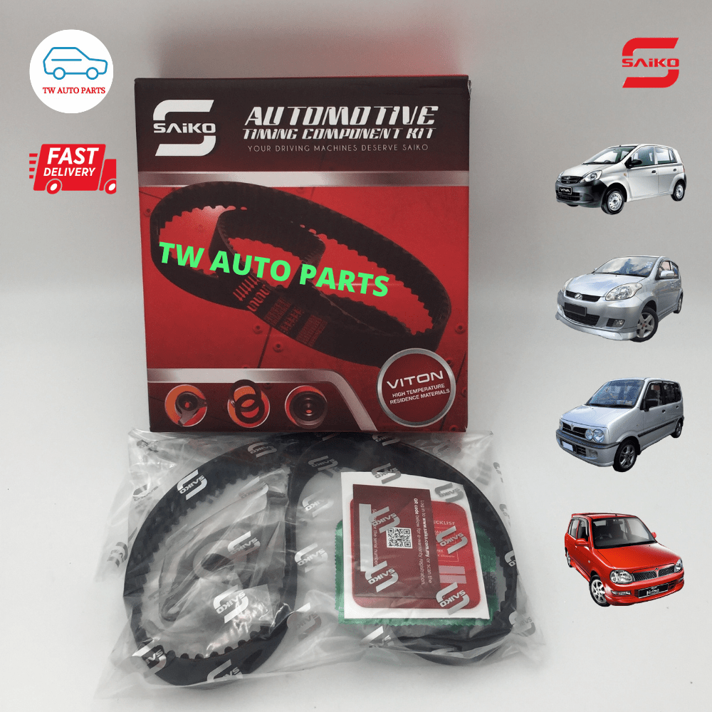 SAIKO TIMING BELT SET (111MY25) FOR PERODUA KELISA KENARI VIVA 850 / 1