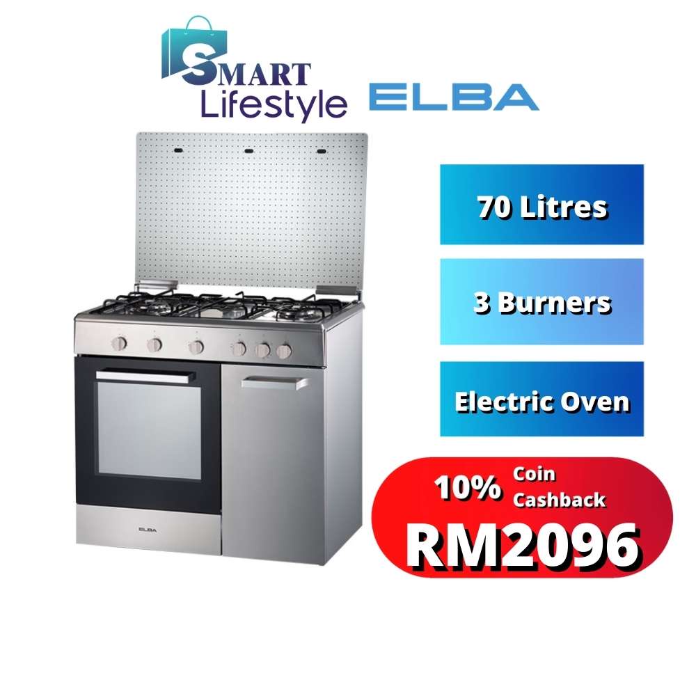 Elba Free Standing Gas Cooker EGCC9783E(SS)/EGCC9784E(SS) Shopee