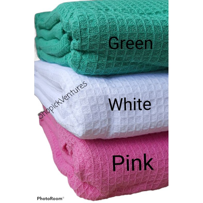 SELIMUT HOSPITAL WAFFLE BLANKET HIGH GRED (100 COTTON) Shopee Malaysia