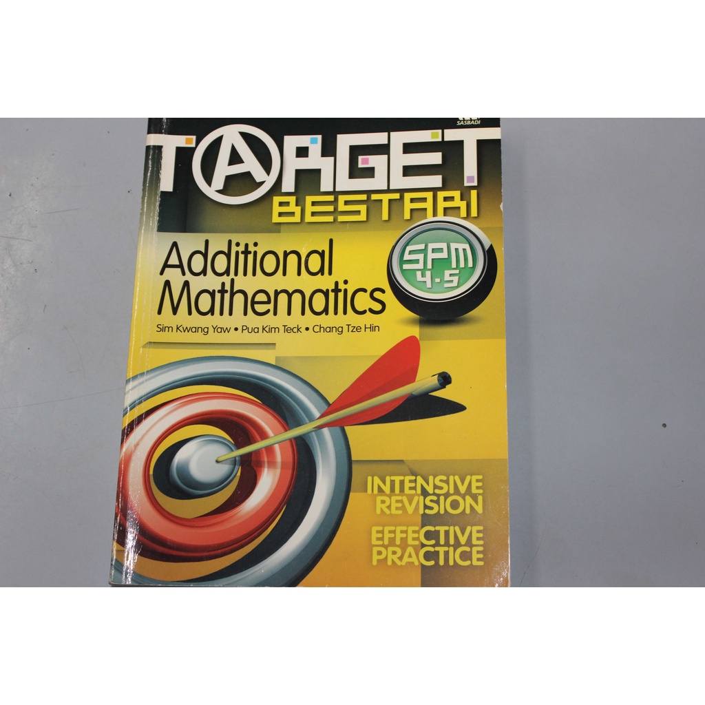 Target Bestari SPM Additional Mathematics Shopee Malaysia