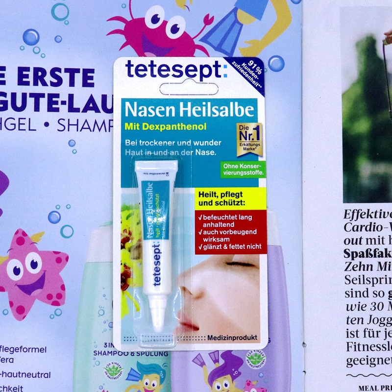 German Tetesept Moisturizing Nasal Mucous Mask/Protecting Cavity Dry