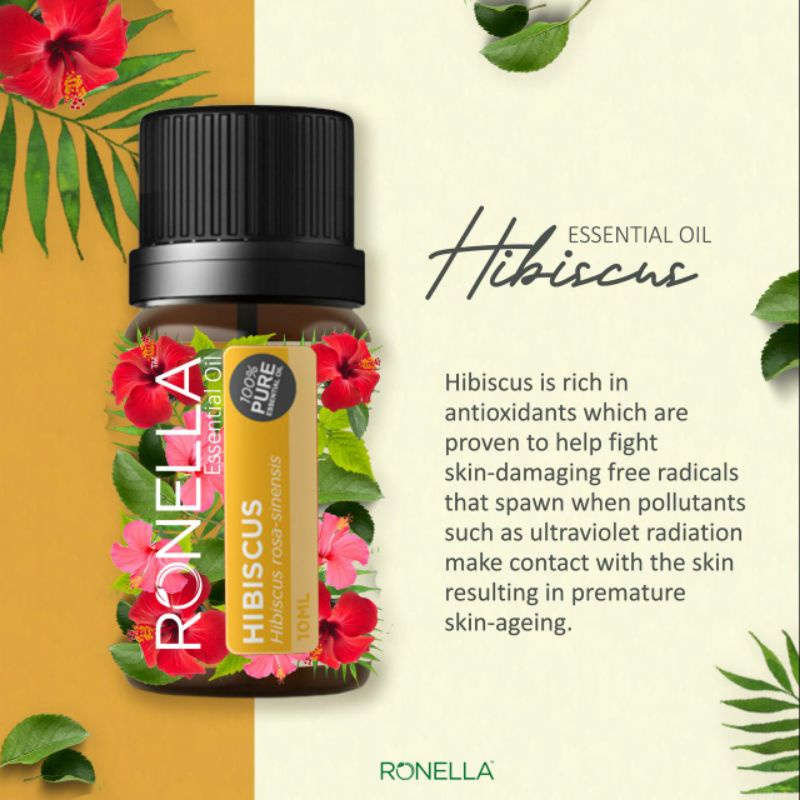 Ronella HIBISCUS Essential Oil 10ml Shopee Malaysia