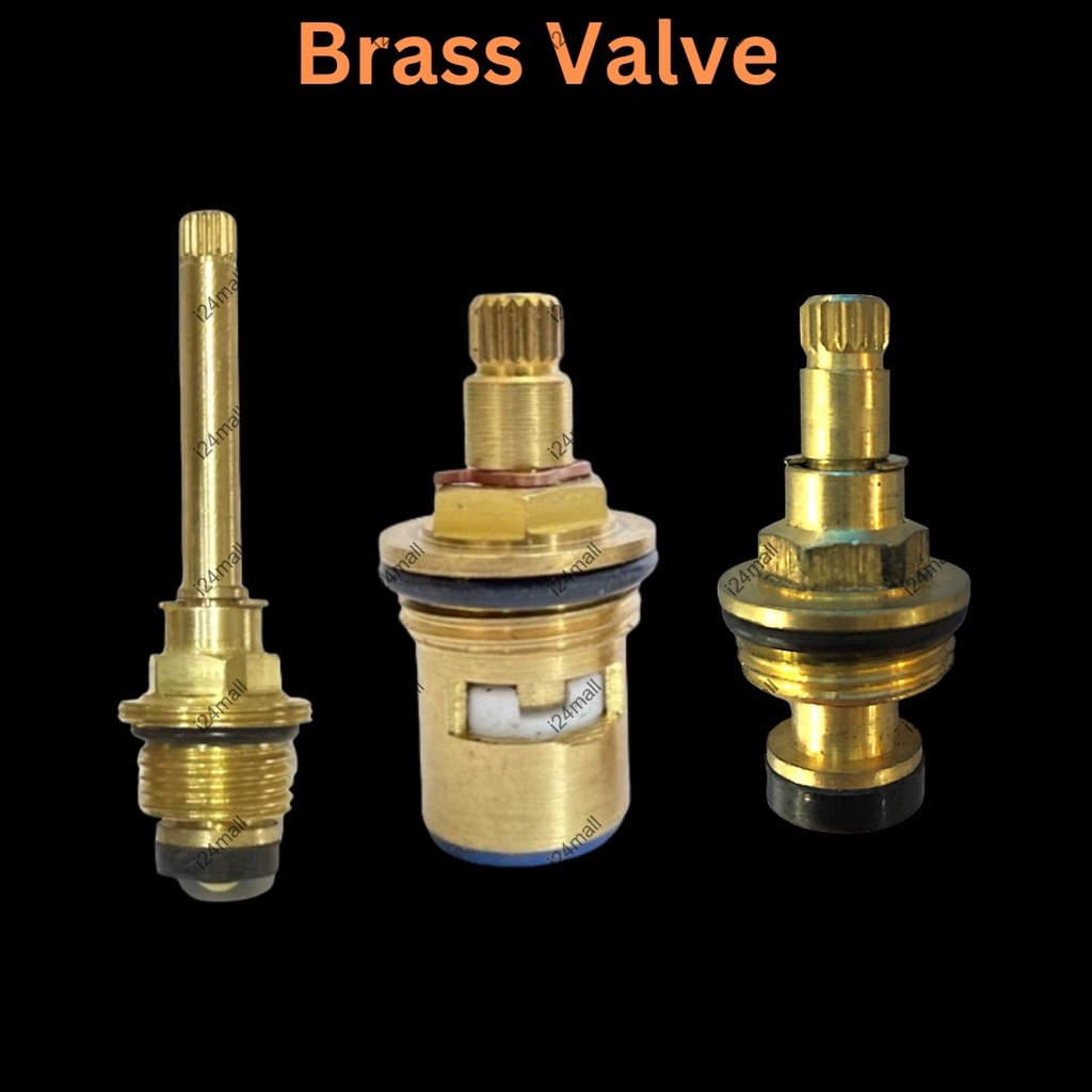 Brass Valve Ceramic Valve Long Rubber Valve Replacement Valve Cartridge Faucet Tap Shopee Malaysia
