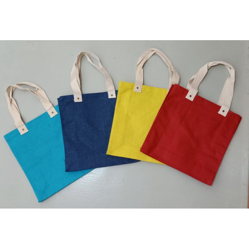 🔥SHIP IN 2 DAYS🔥 JUTE / CANVAS BAG VIRAL FREE NAMA 🎀 FREE TWILLY