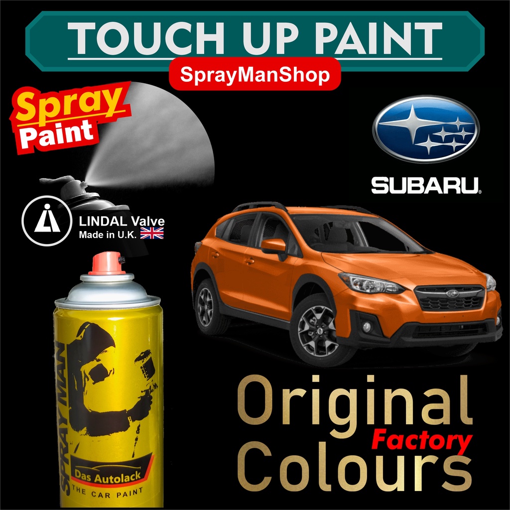 Subaru Touch Up Paint (UK) Lindal Aerosol Valve 400ml Spray Paint All
