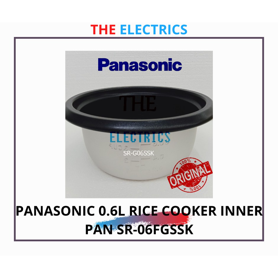 [SPARE PARTS] PANASONIC ORIGINAL 0.6L RICE COOKER INNER PAN FOR SR