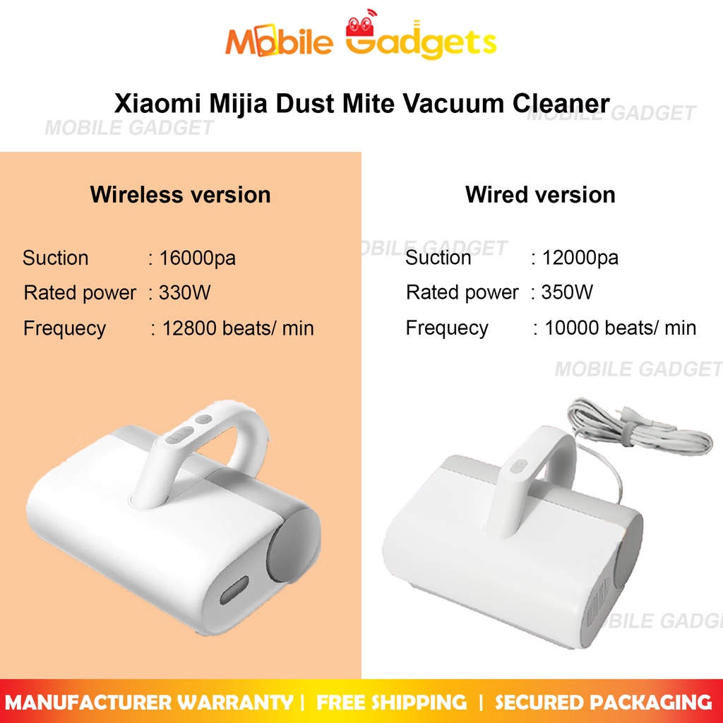 Xiaomi Mijia Dust Mite Vacuum Cleaner Wired / Wireless Version