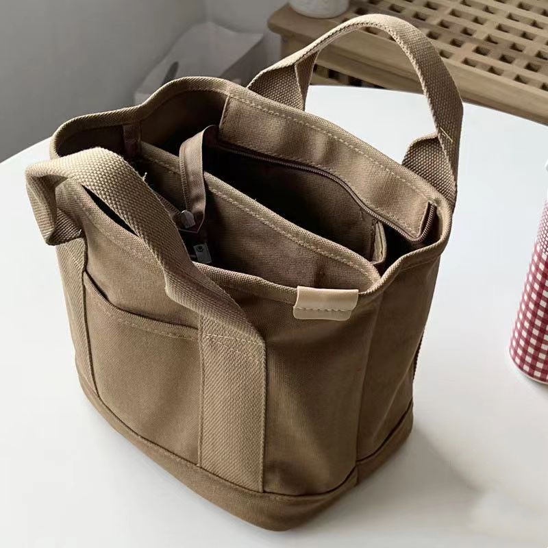 Canvas bag korean style tote bag practical tote bag Shopee Malaysia