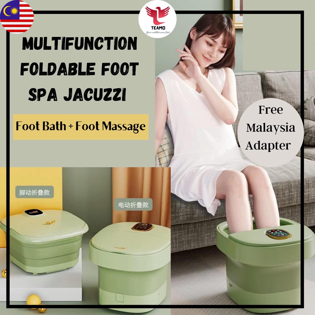 NEW Foldable Foot Jacuzzi Massage Machine Detox Spa Automatic Electric