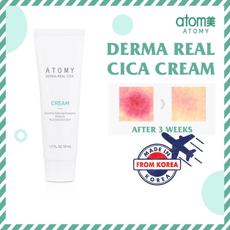 [Atomy] Derma Real Cica Cream 50ml Shopee Malaysia