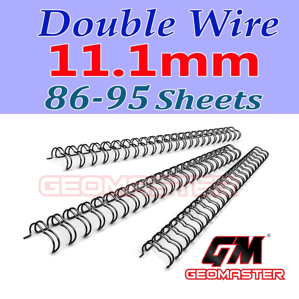 GEOMASTER ( Sell In Loose ) Double Wire Binding Spines ,Wire Comb