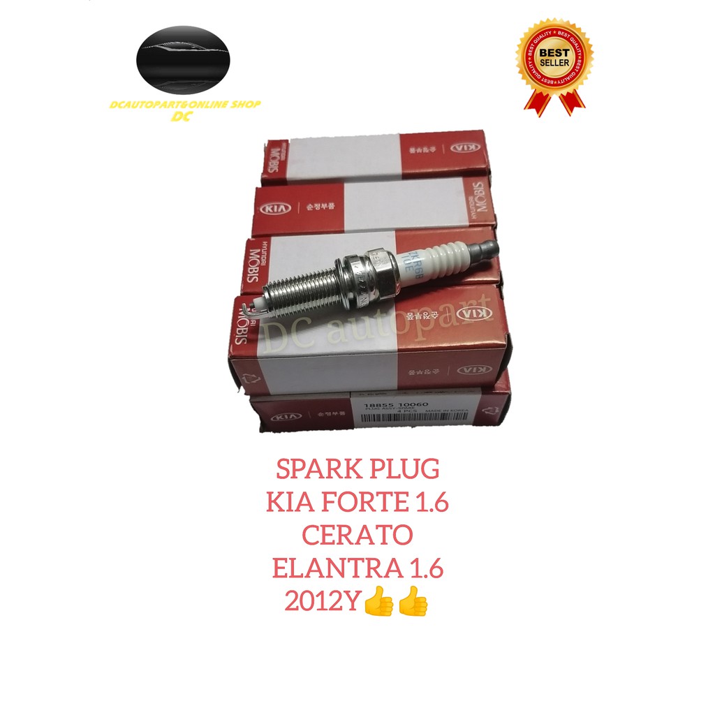ORIGINAL KIA HYUNDAI SPARK PLUG KIA FORTE 1.6 ELANTRA 1.6 2012 CERATO 1