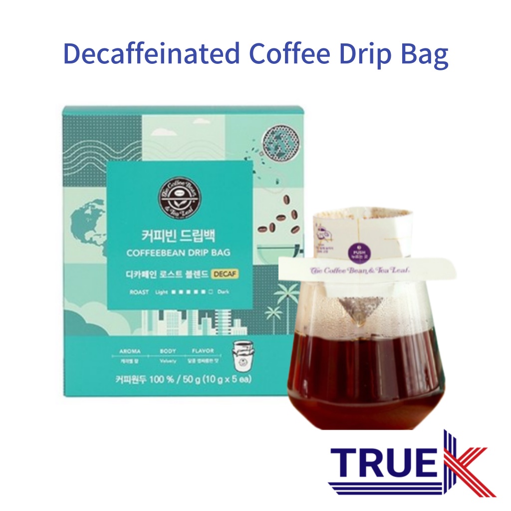 [Coffee Bean] Decaffeinated Drip Bag Roast Blend 10g*5ea /Drip bag