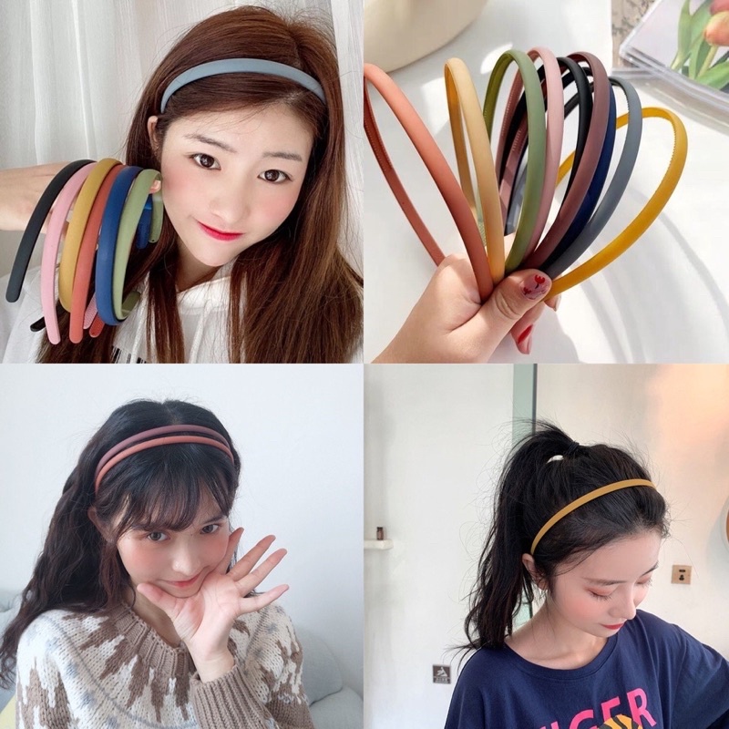 Plain DOFF Korean Headbands/MATTE Korean Headbands/VIRAL ANTIBreak