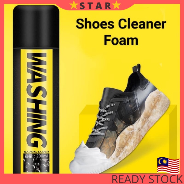 Shoes Sneaker Foam Cleaner Spray Shoes Foam Spray Shopee Malaysia