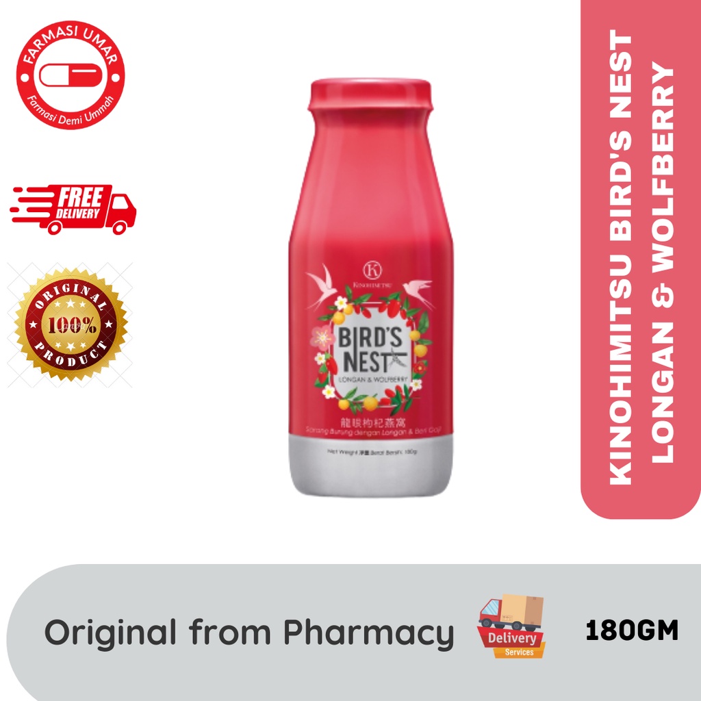 Kinohimitsu Bird's Nest with Longan & Wolfberry (Sarang burung