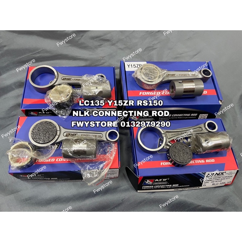 NLK CONROD RACING CONNECTING ROD KIT LC135 Y15ZR FZ150 4S 5S V1