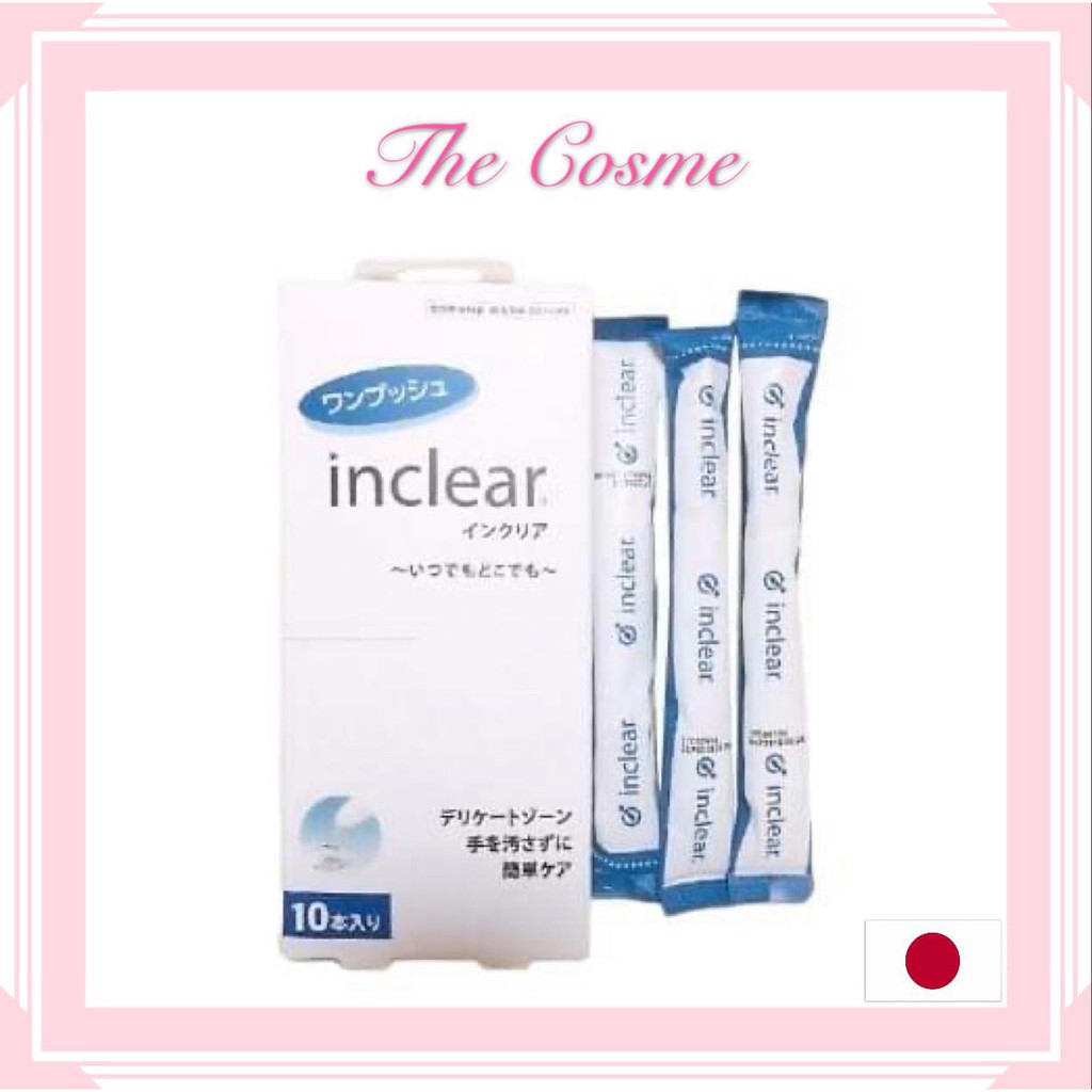 [Ready Stock] Inclear Feminine Hygienic Cleanser Syringe Gel 女性私处护理私密保養