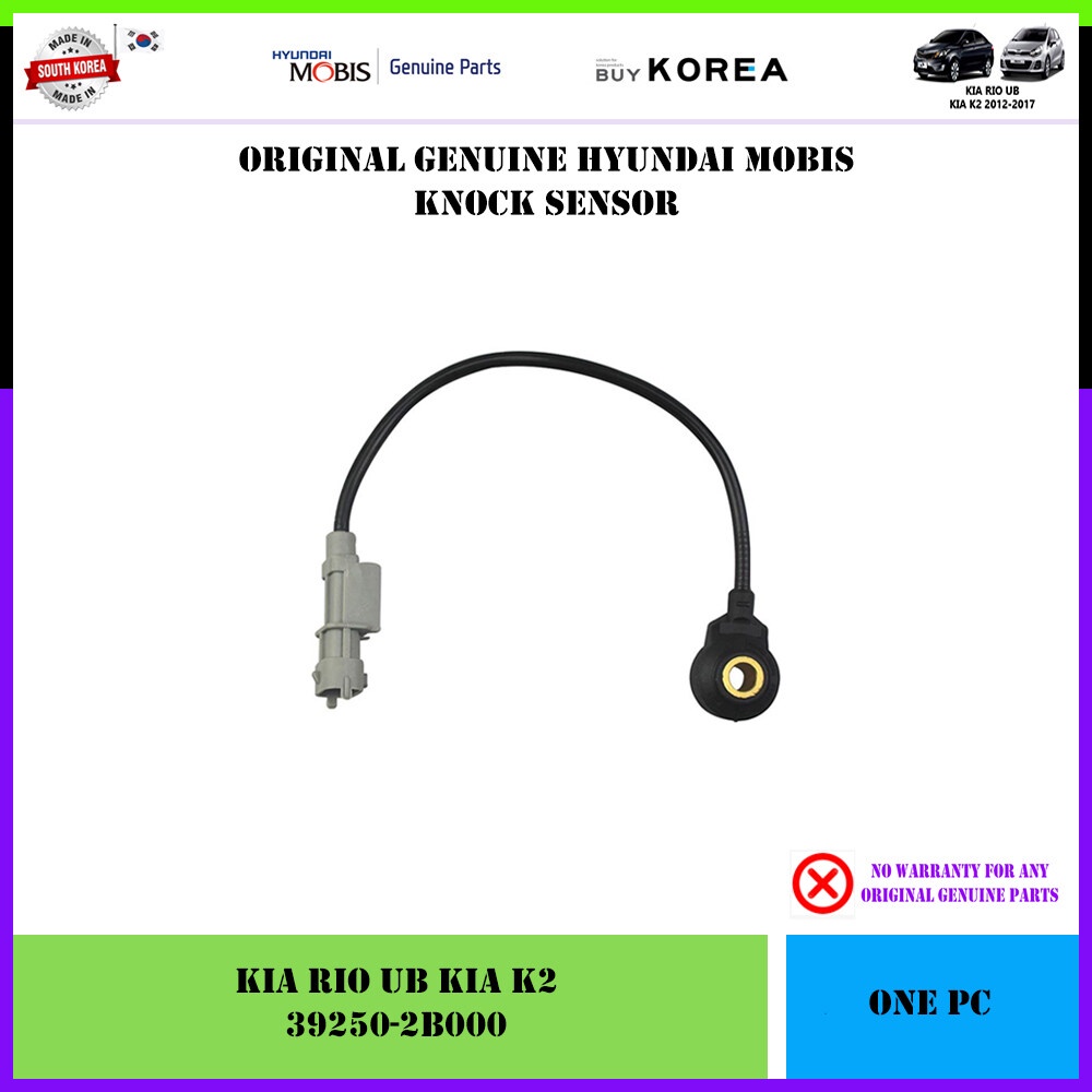 Kia Rio UB Kia K2 Genuine Hyundai Mobis Knock Sensor (392502B000) Shopee Malaysia